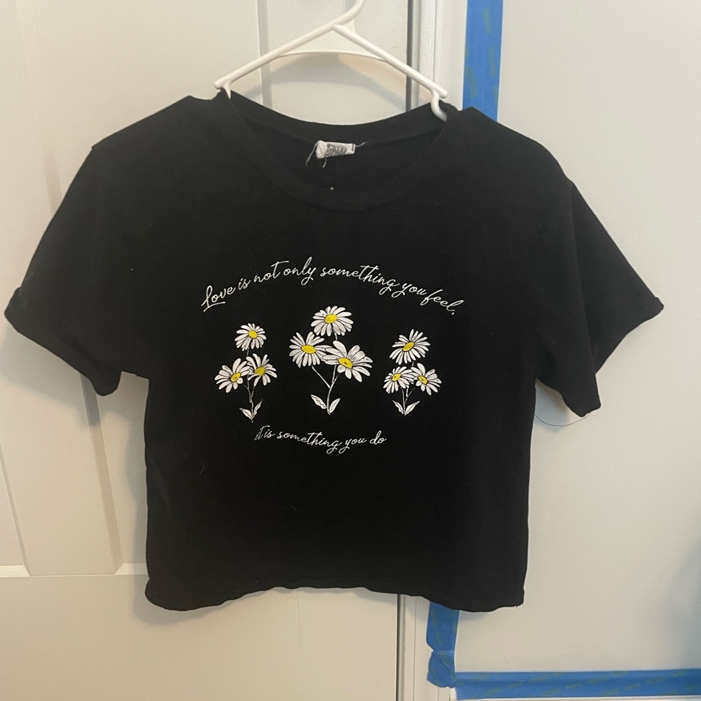 Floral crop top